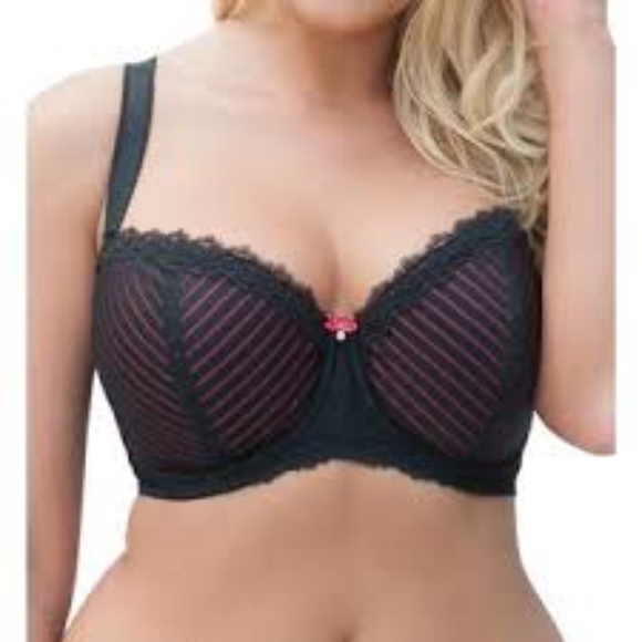 Curvy Kate Other - Curvy Kate Black Red Bra Size 30FF